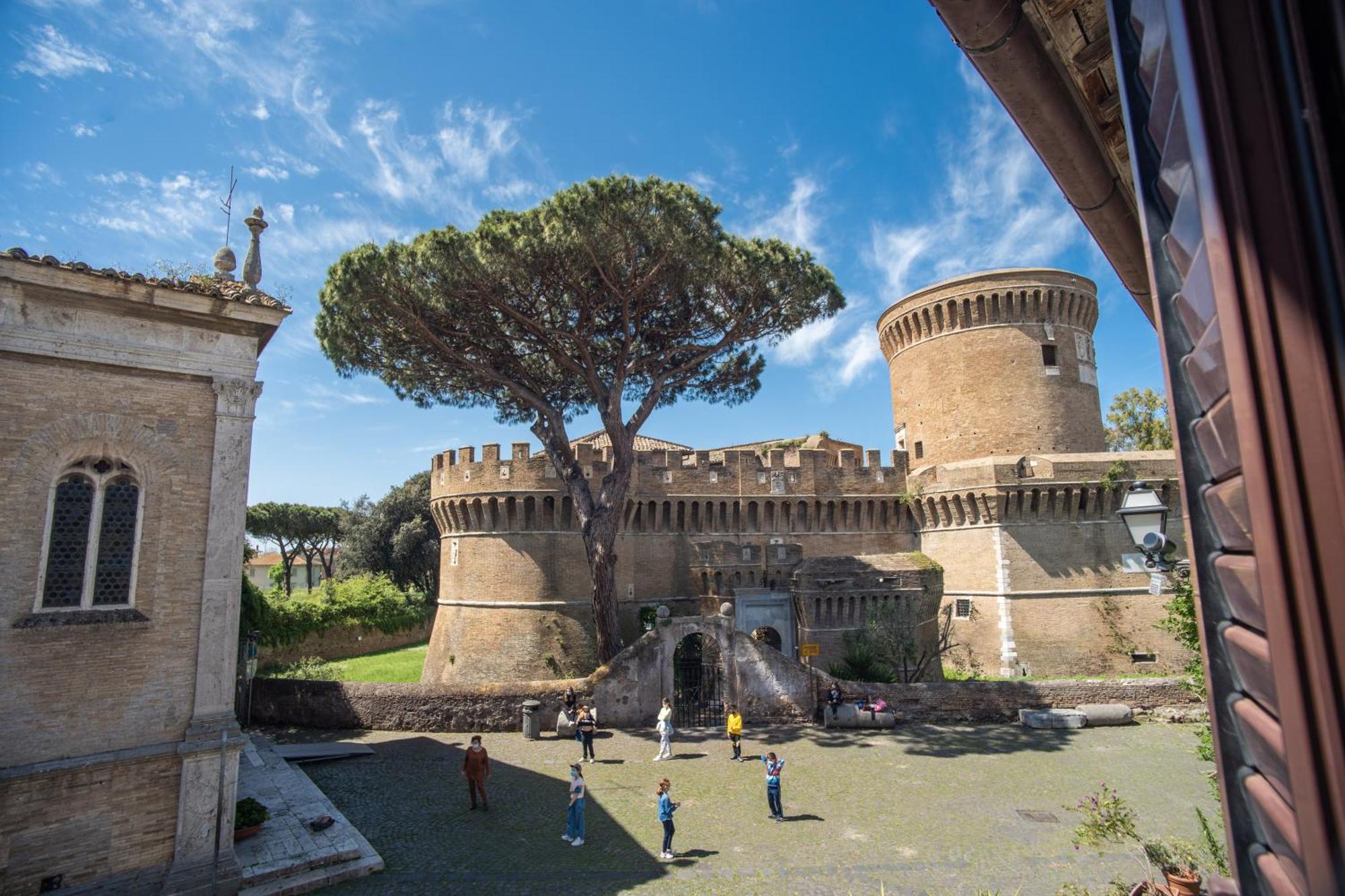 La Casa Nel Borgo Di Ostia Antica Exterior foto